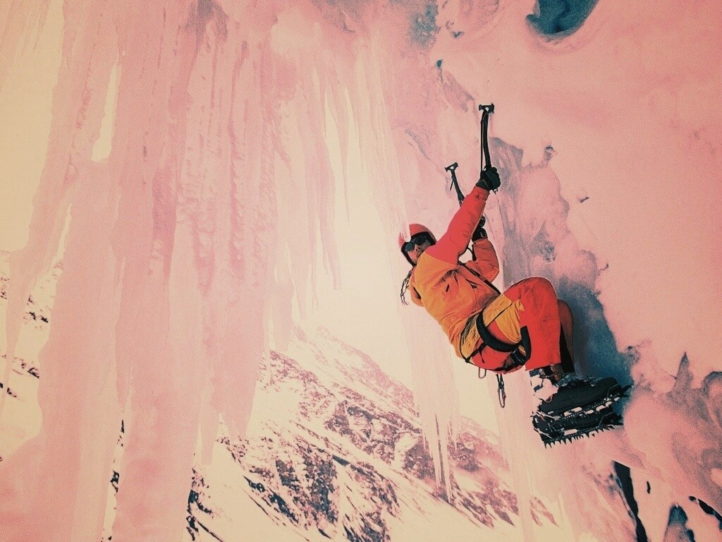Альпинист обои