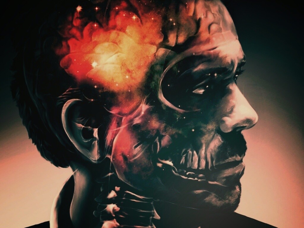 В голове Хауса обои