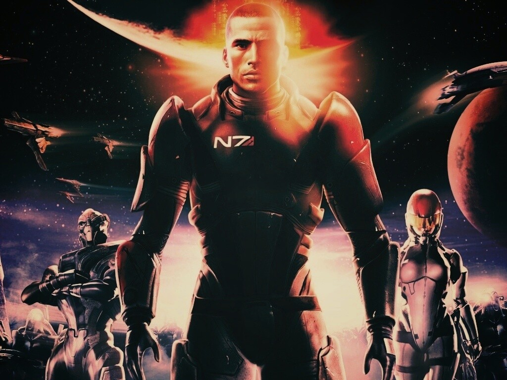 Mass Effect 1 обои