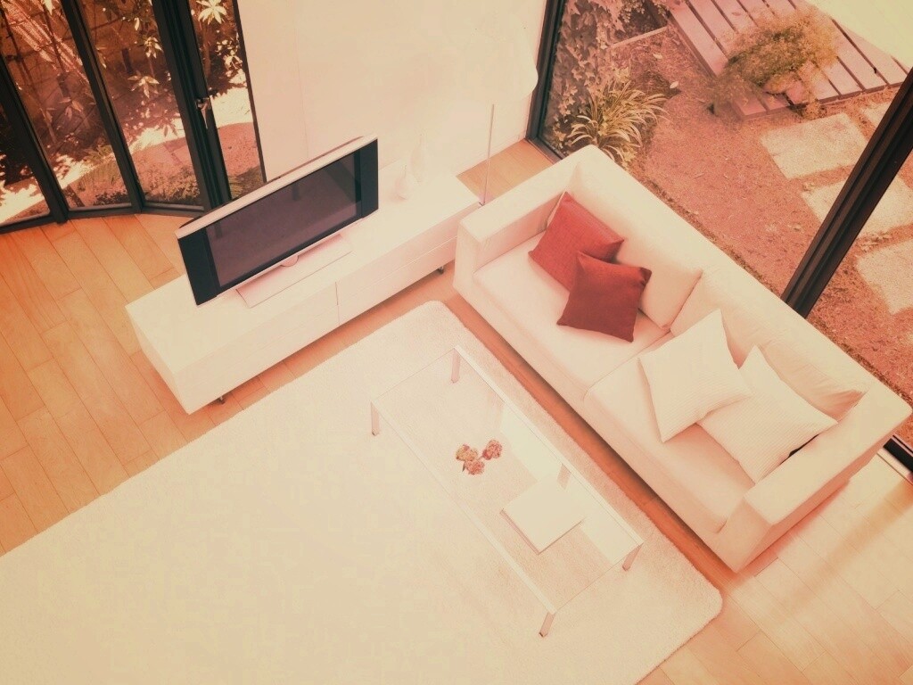 Комната сверху обои