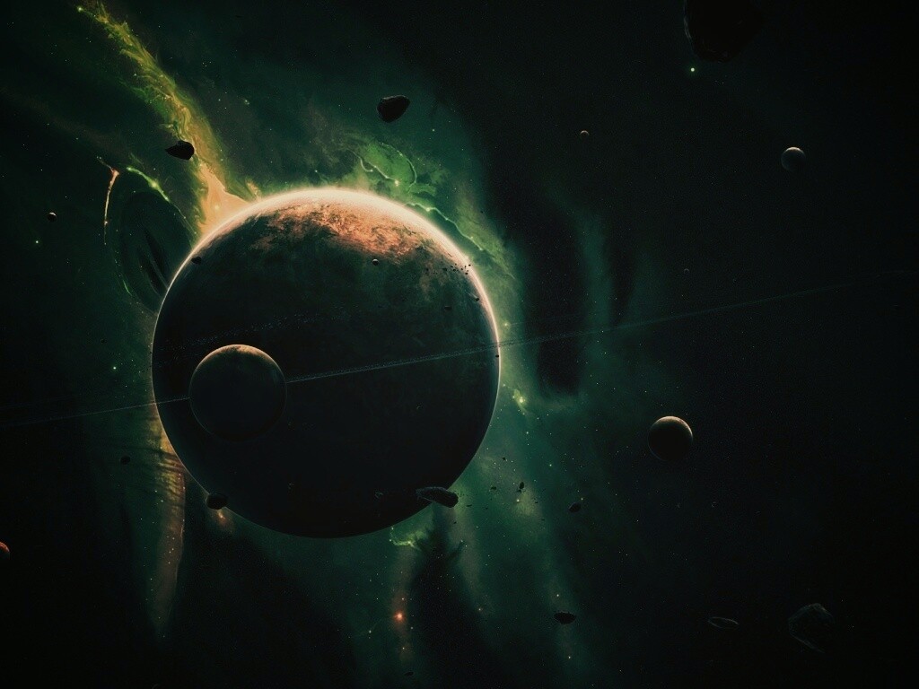 Неизвестная планета обои