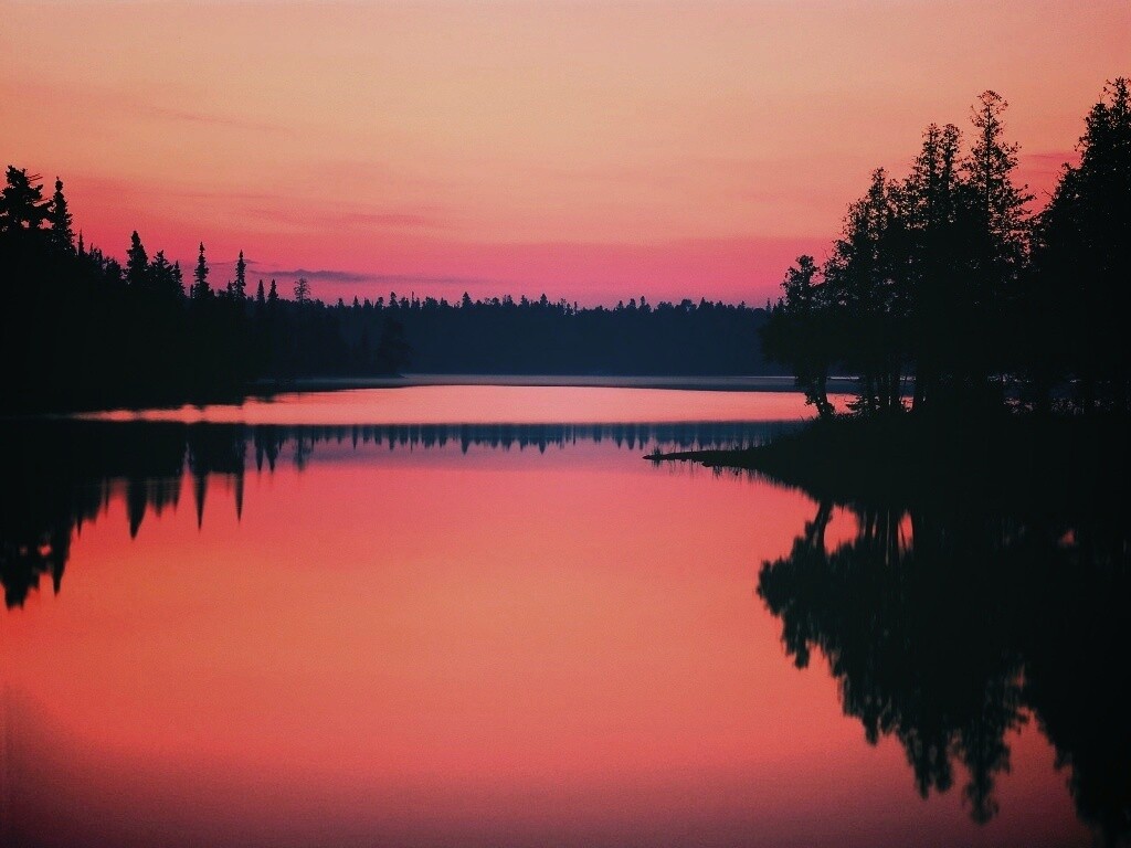 Вечерний пейзаж обои