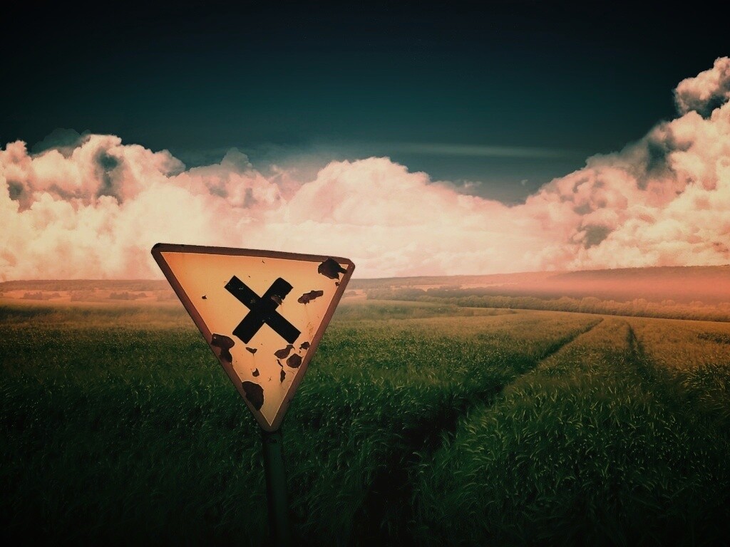 Знак с крестом обои