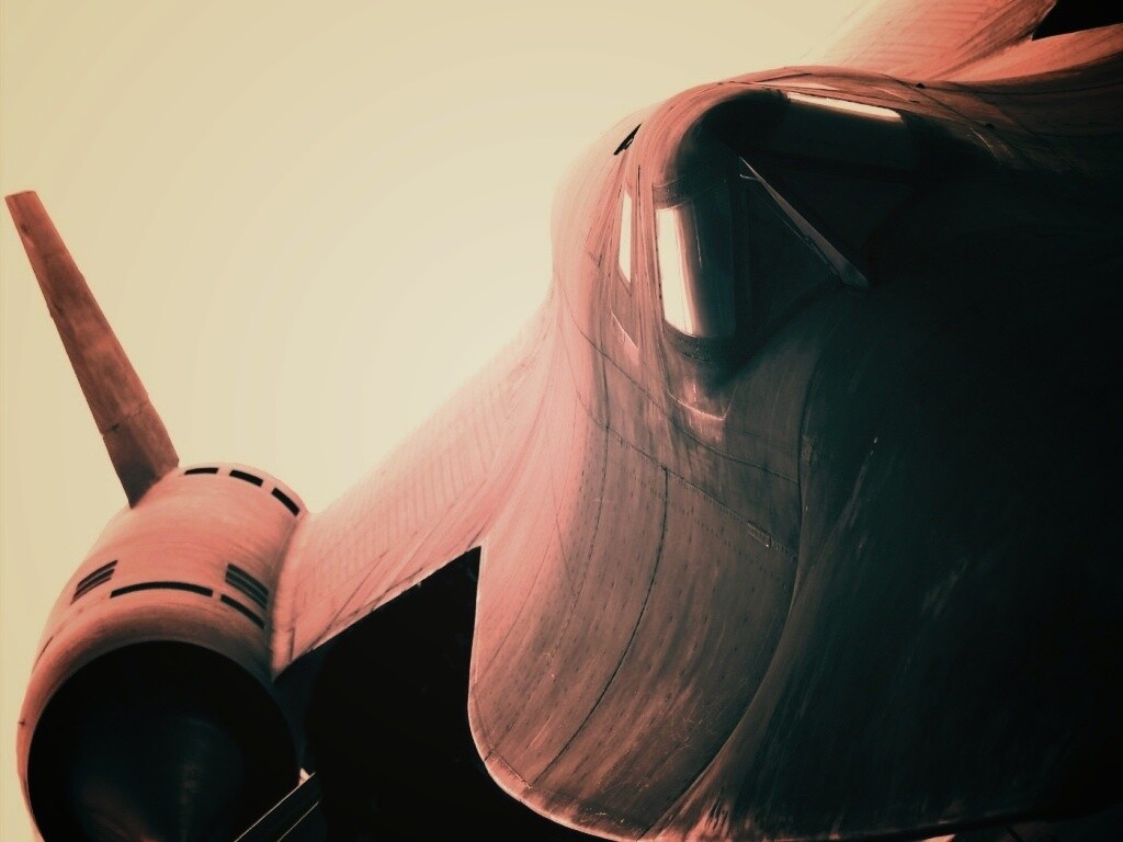 Самолет SR-71 BlackBird обои