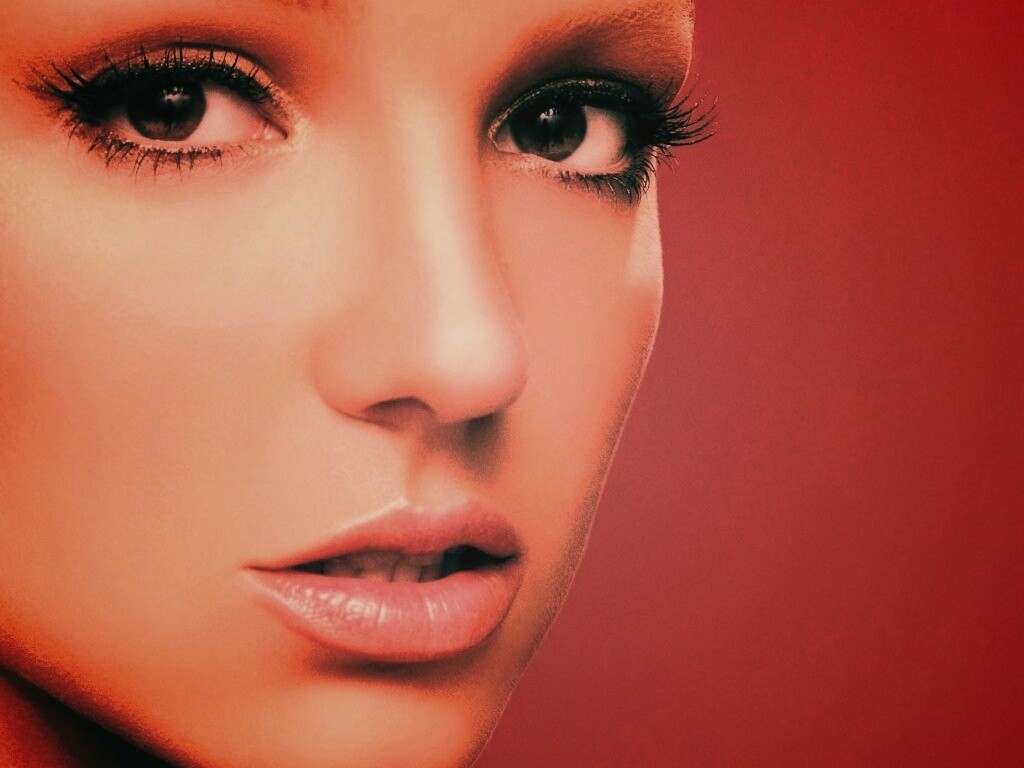 Лицо Бритни обои