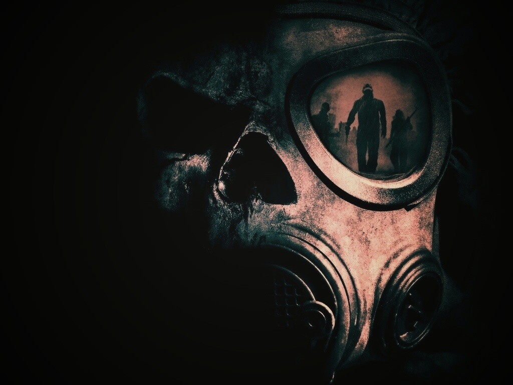 Зловещая маска обои