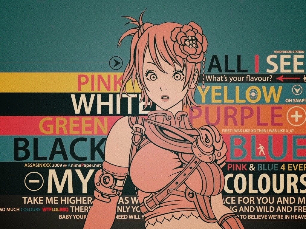 Раскрась её обои