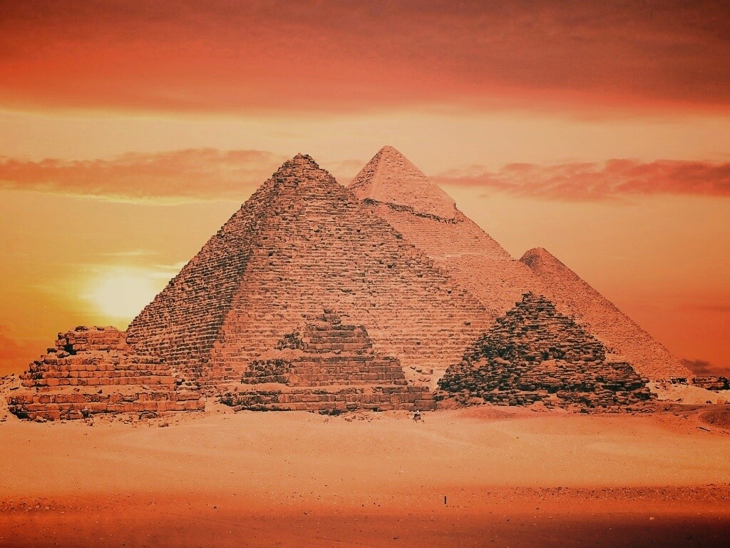 Великие пирамиды в Гизе обои