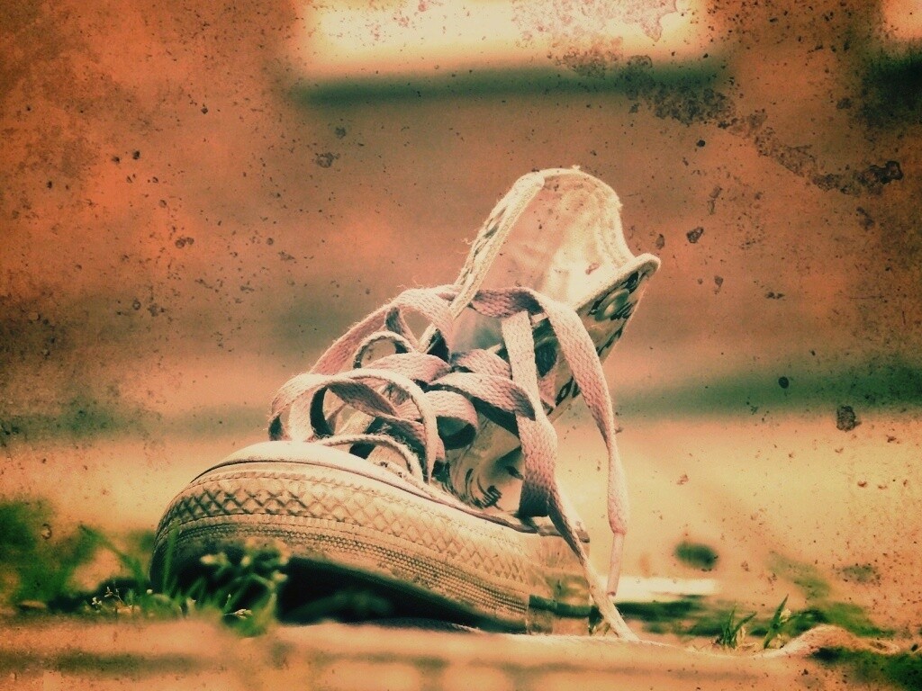 Старый ботинок обои