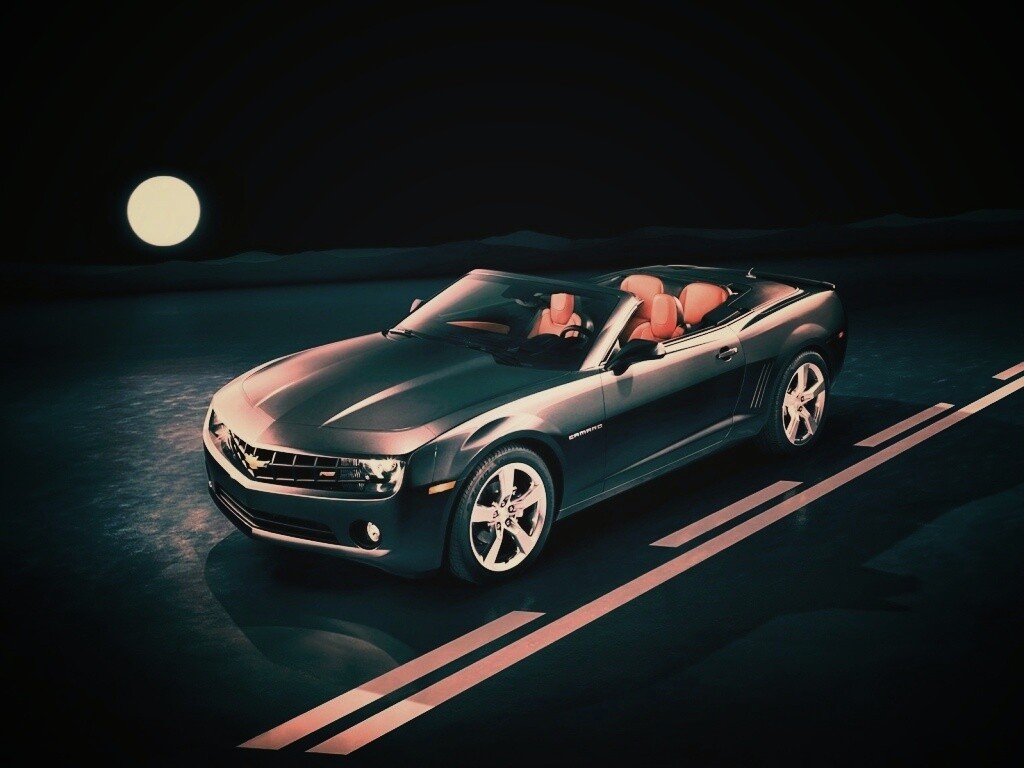 Chevrolet Camaro кабриолет обои