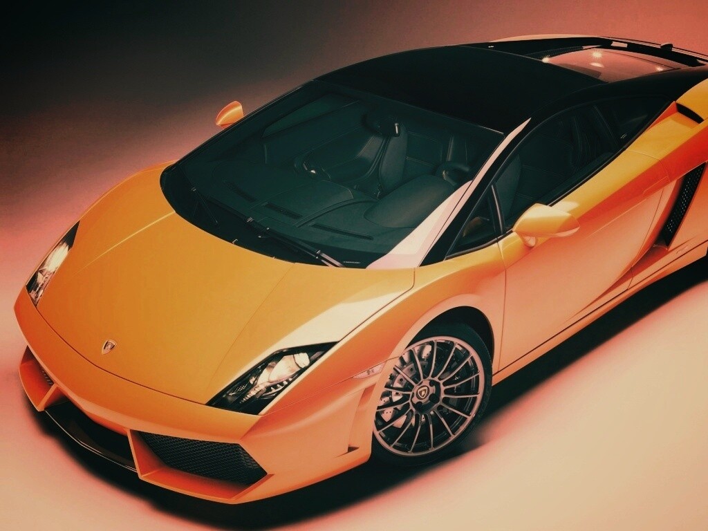 Жёлтый Lamborghini Gallardo обои