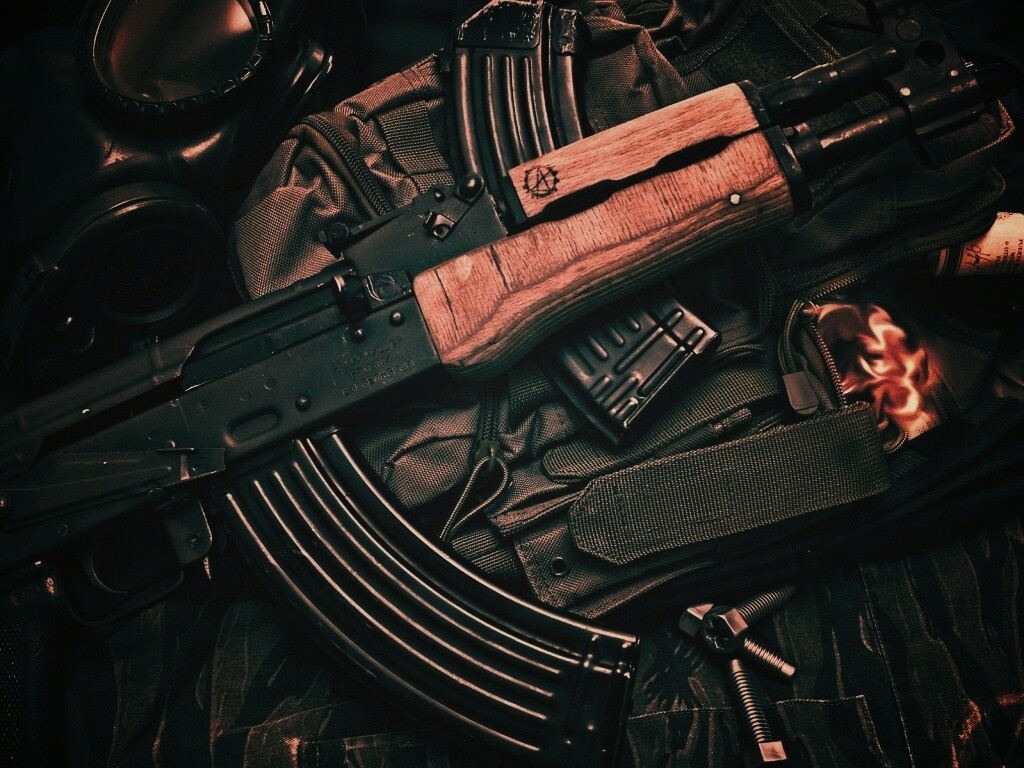 Автомат АК-47 обои