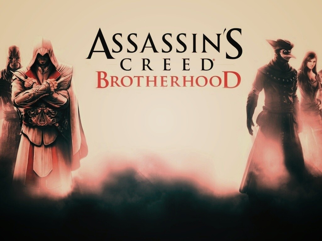 Персонажи игры Assasin"s Creed Brotherhood обои