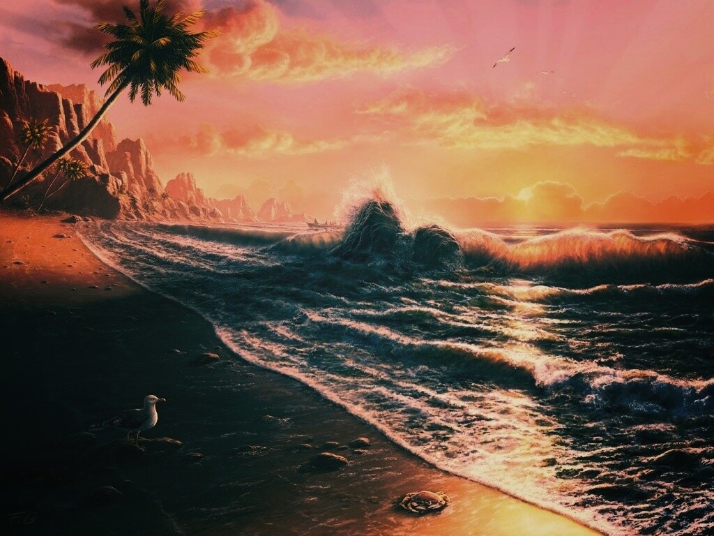 Далекие берега обои