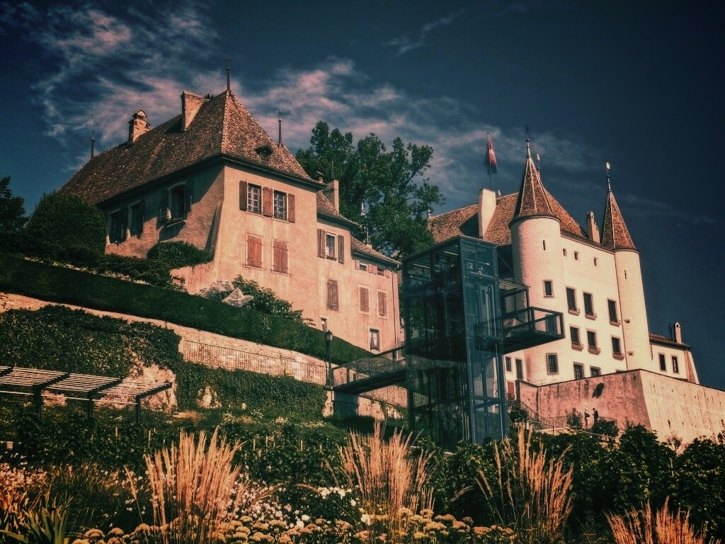 Дома с своеобразной архитектурой обои