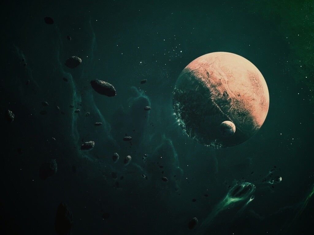 Глубины необъятного космоса обои