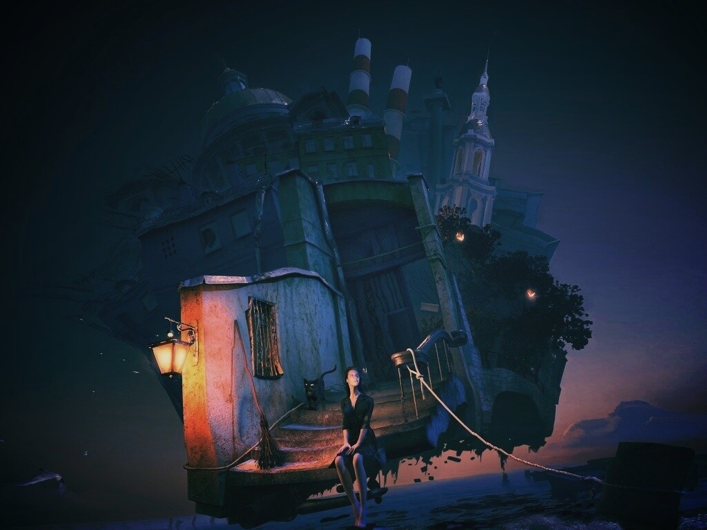 Мрачный Питер обои