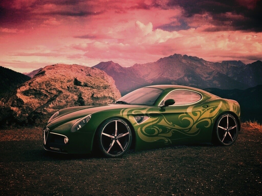 Альфа-ромео обои