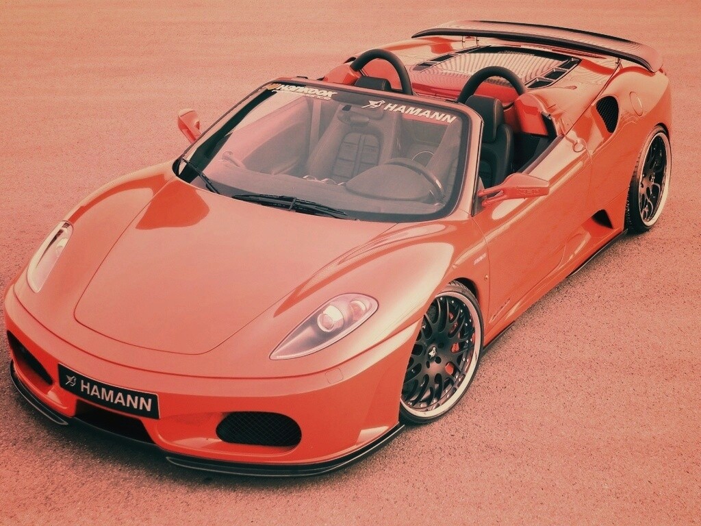 Ferrari  с тюнингом от Hamann обои