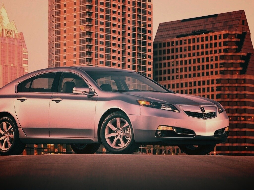 Acura  в городе обои