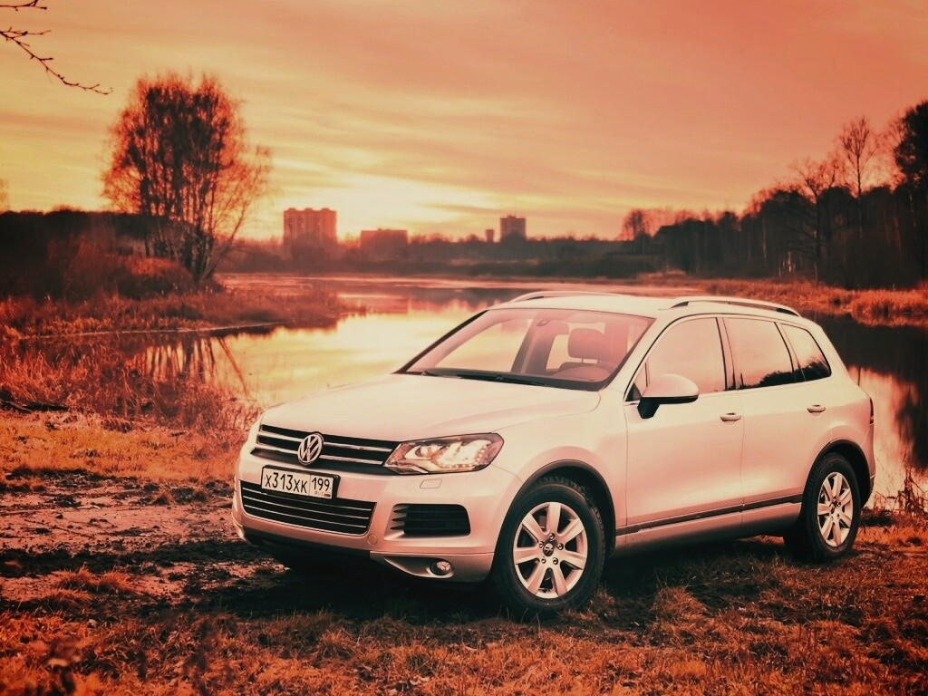 Озеро и Туарег обои