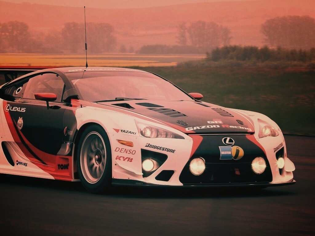 Гоночный Лексус обои