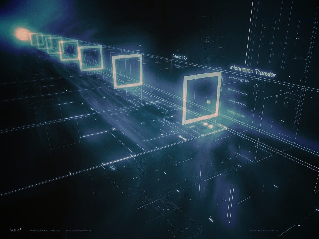 Информационный поток обои