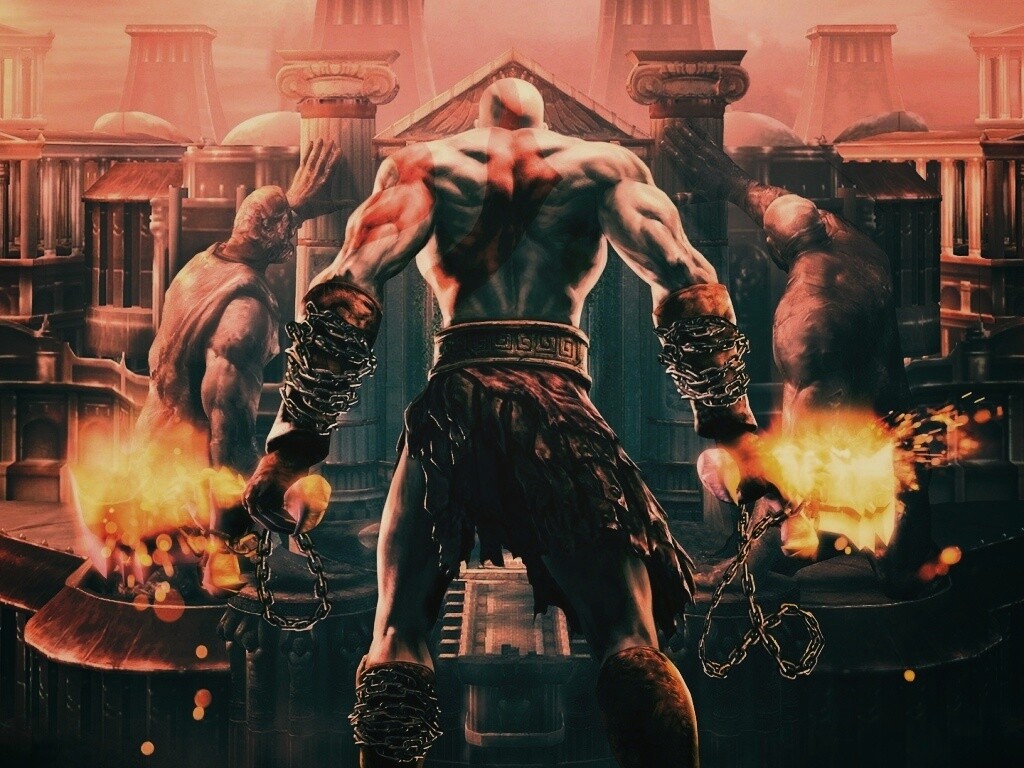 Кратос обои