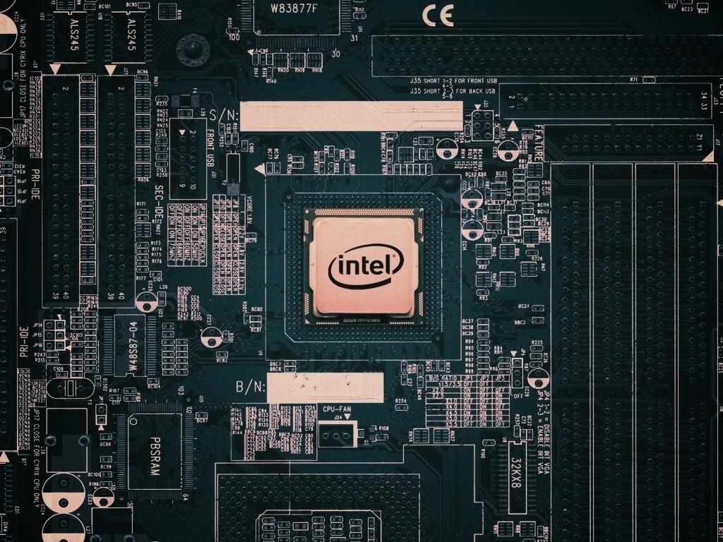 Процессор от Intel обои