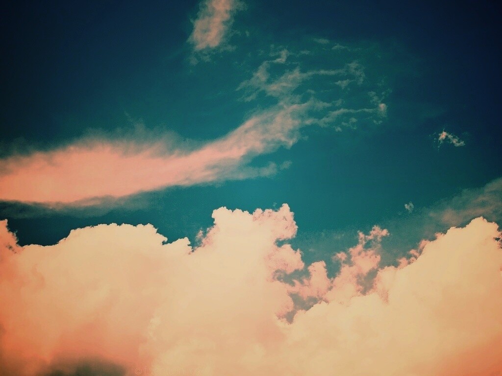 Винтажные небеса обои