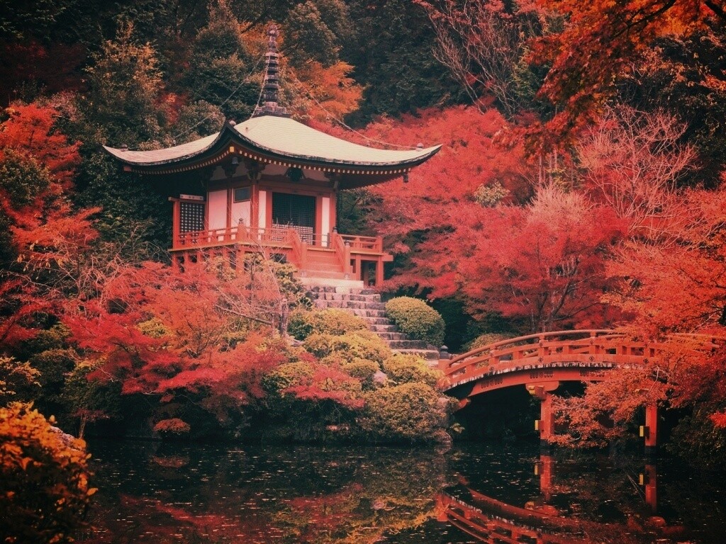 Дайго - посёлок в японии обои