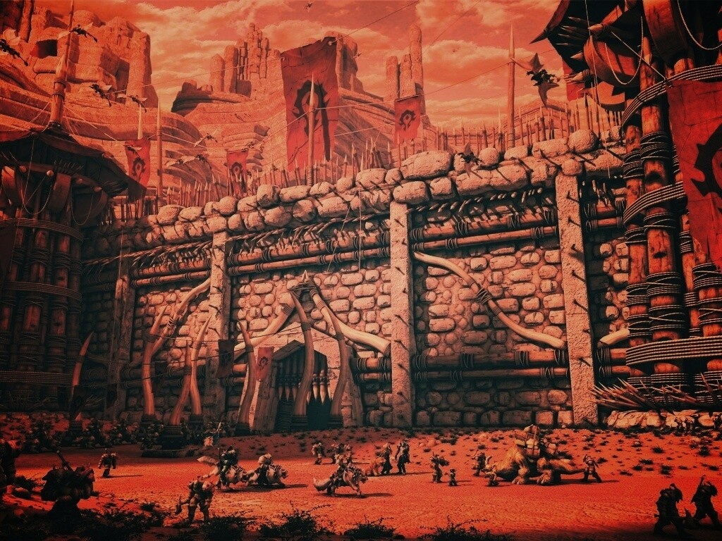 Крепость орков обои