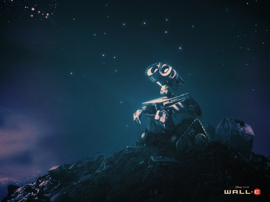 Валли и звезды обои