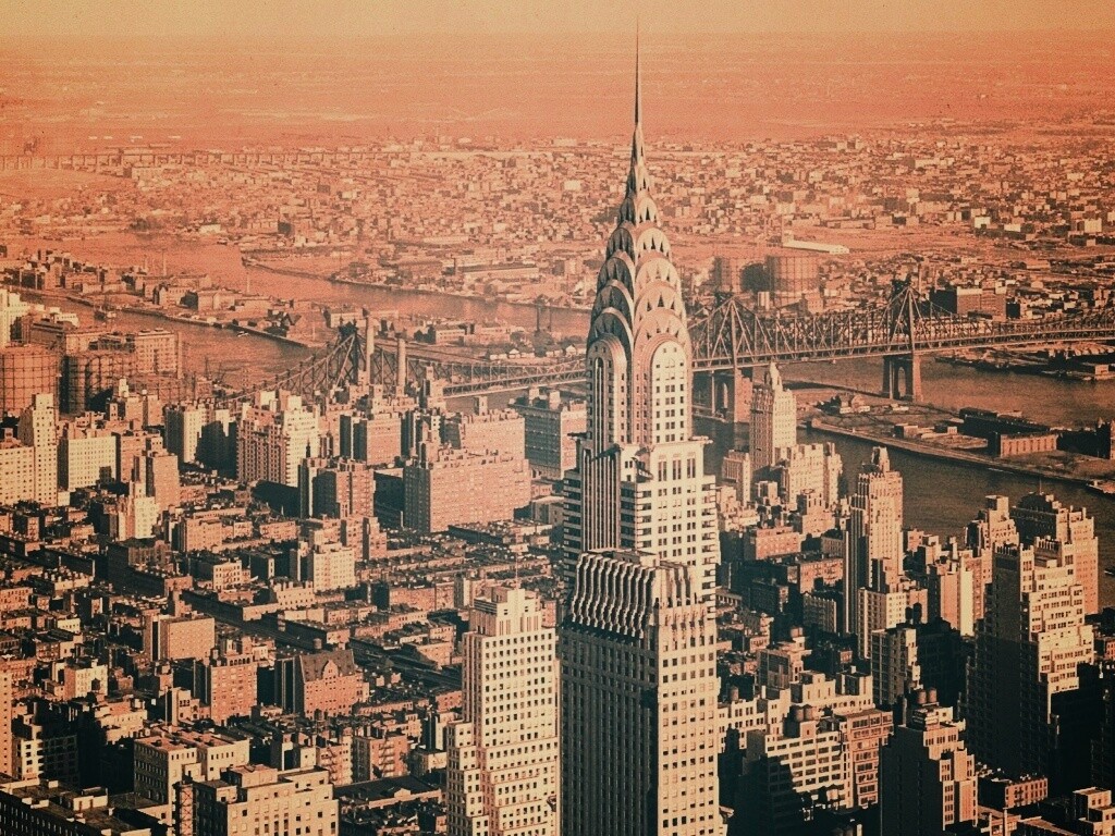 Панорама Нью-Йорка обои