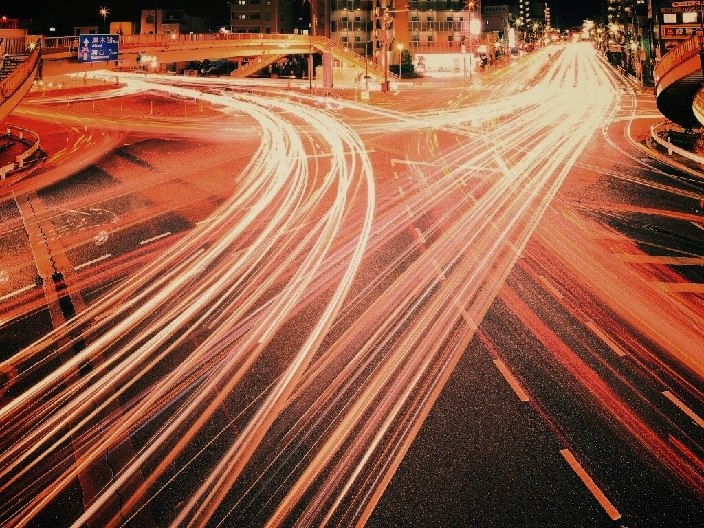 Ночная жизнь Токио обои