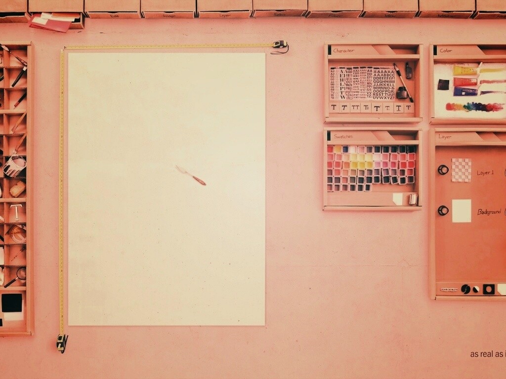 Фотошоп в реальности обои