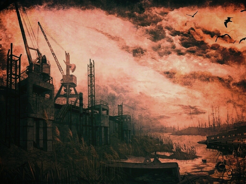 Панорама из Сталкера обои