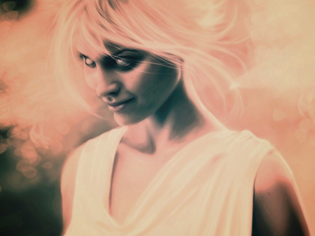 Девушка медиум обои