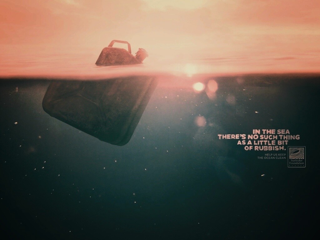 Не бывает "немного" мусора обои