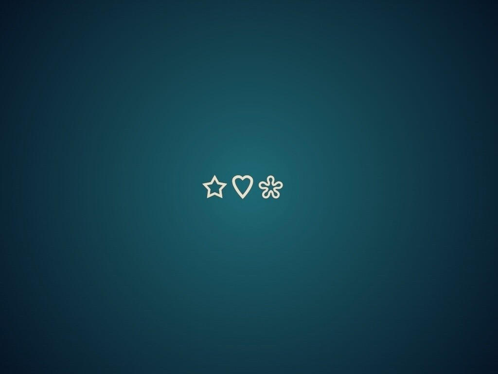 Фигуры на синем фоне обои