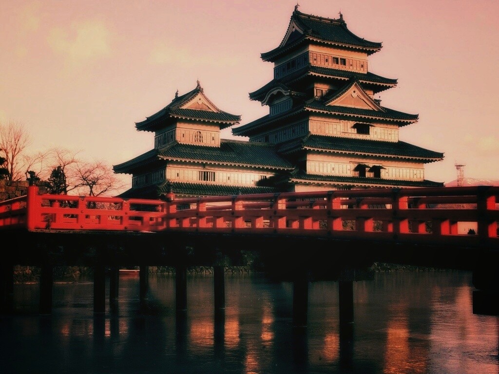 Дом на берегу обои