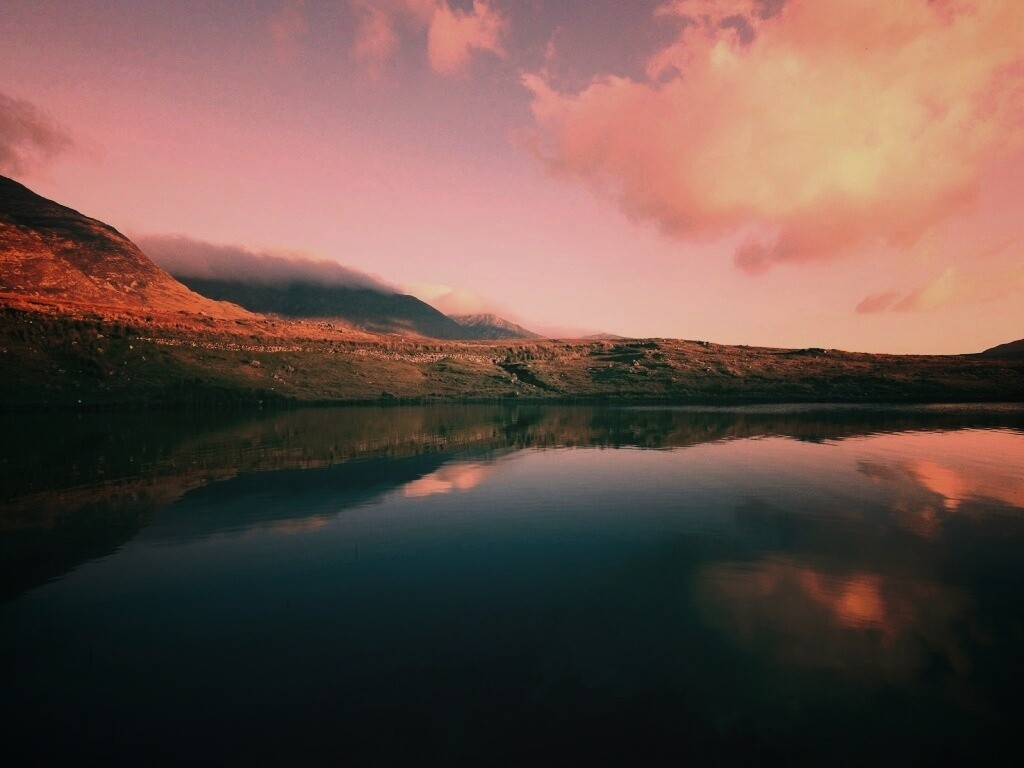 Зеркальное озеро обои