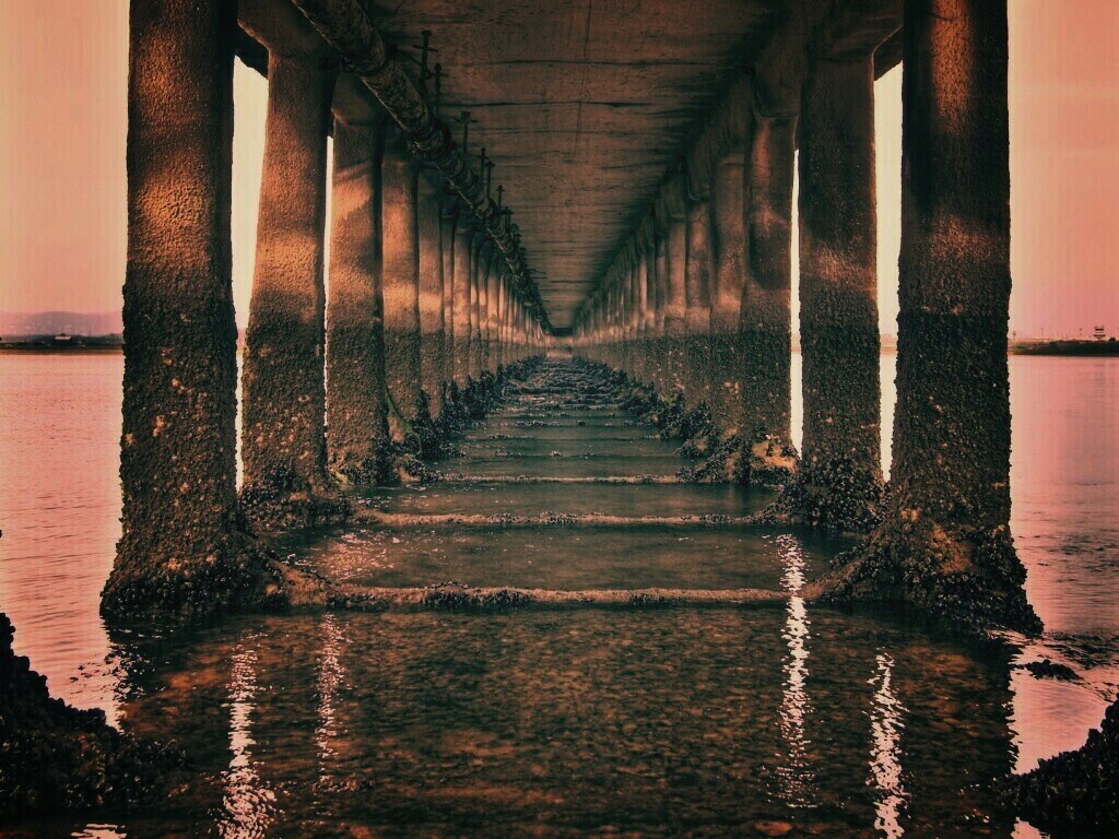 Туннель в бесконечность обои