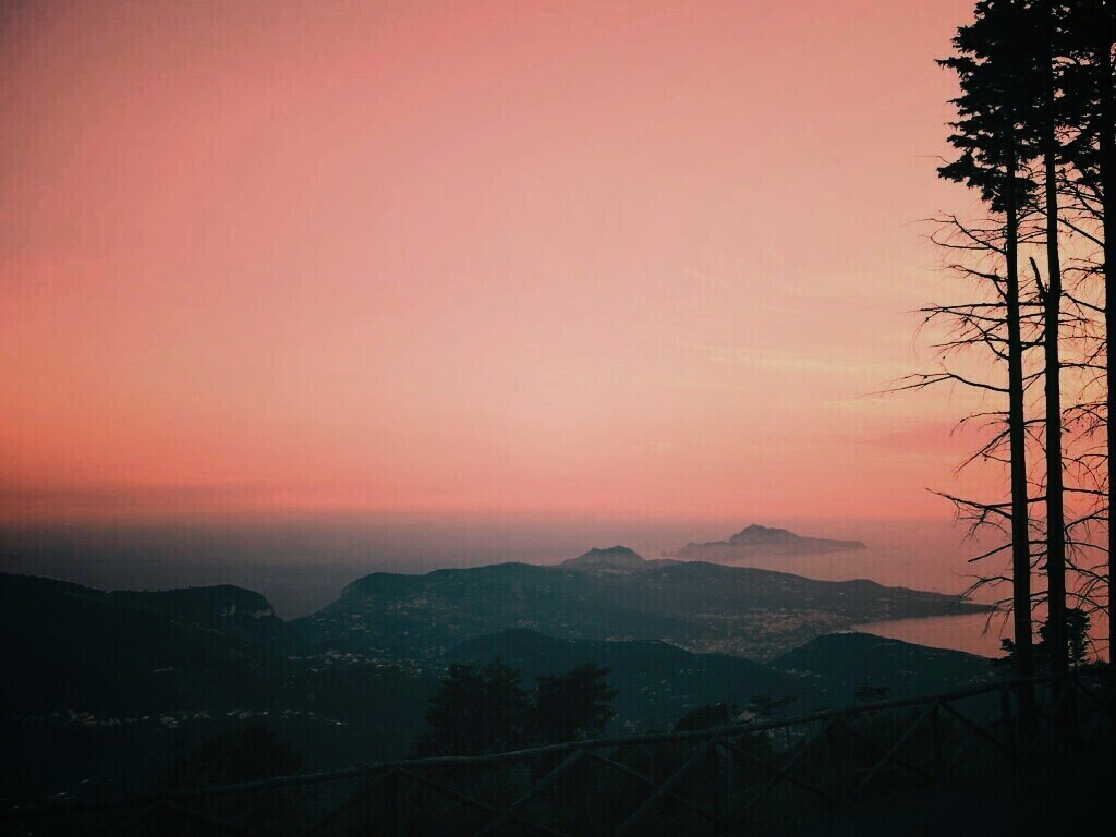 Вид на море обои