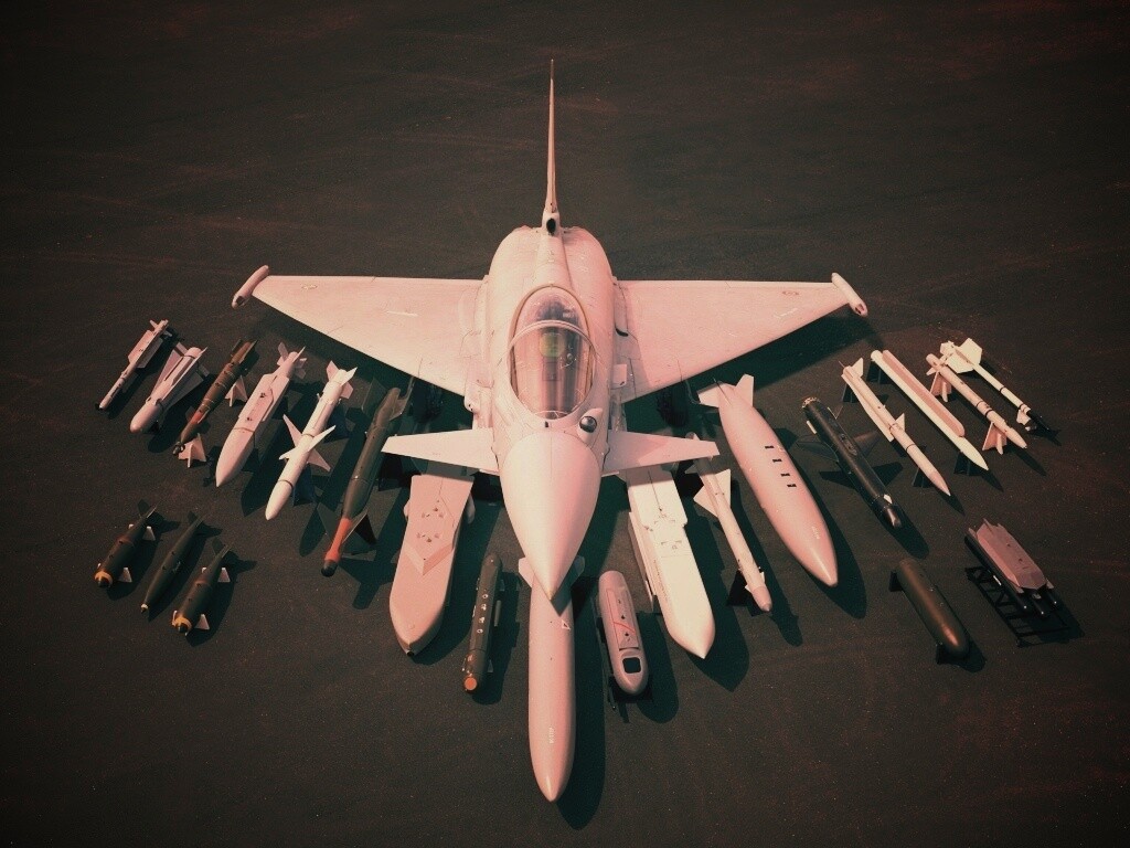 Истребитель и состовляющие обои