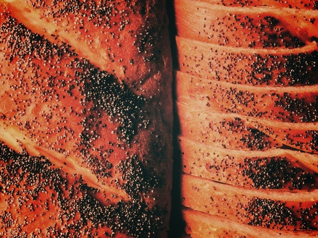 Выпечка с маковой крошкой обои