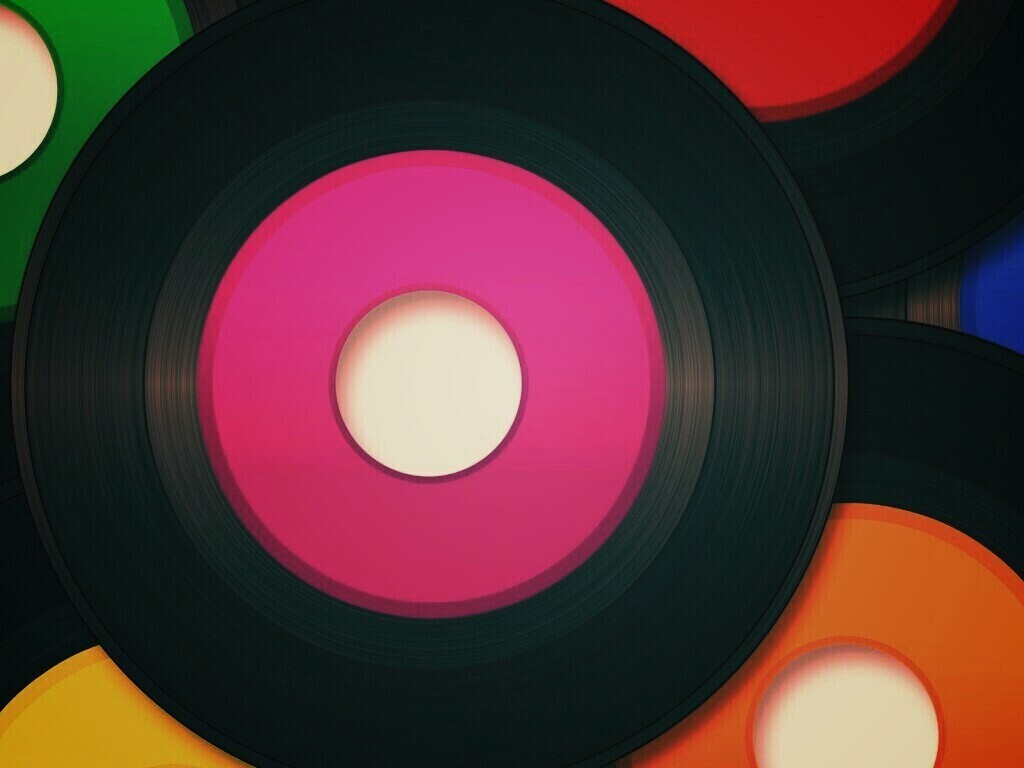 Пластинки  обои