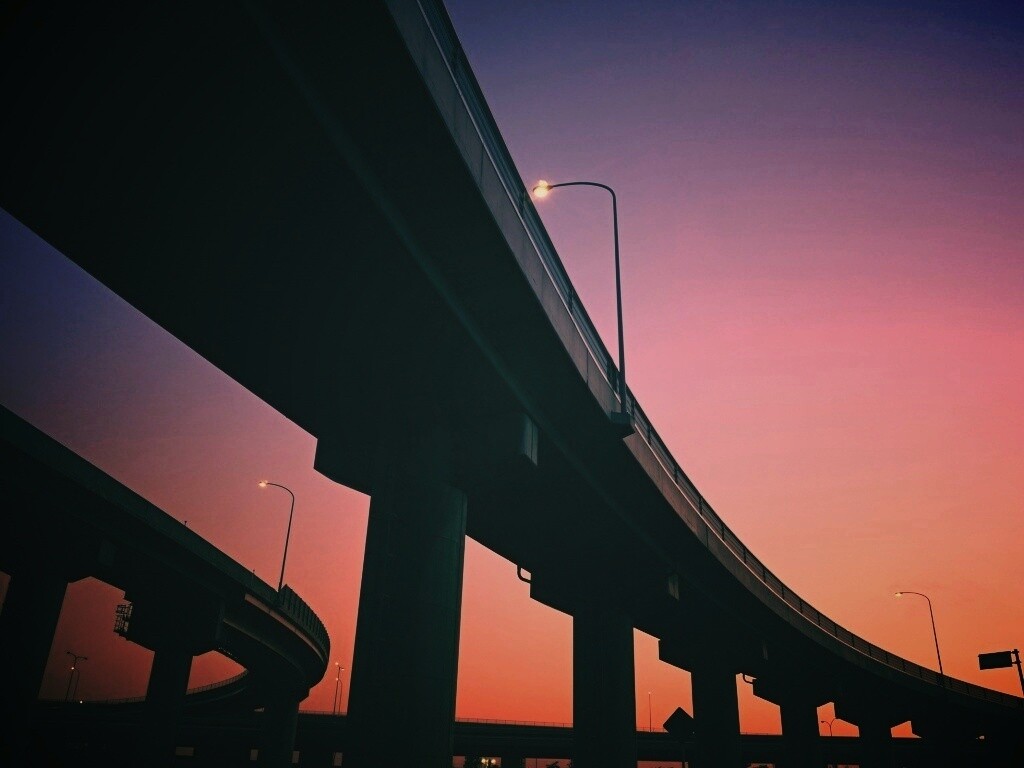 Дорожная развязка обои