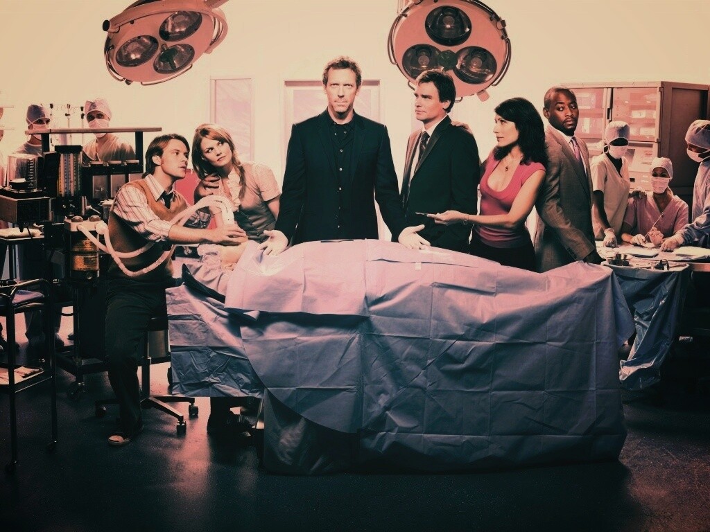 Герои сериала "Доктор Хаус" обои