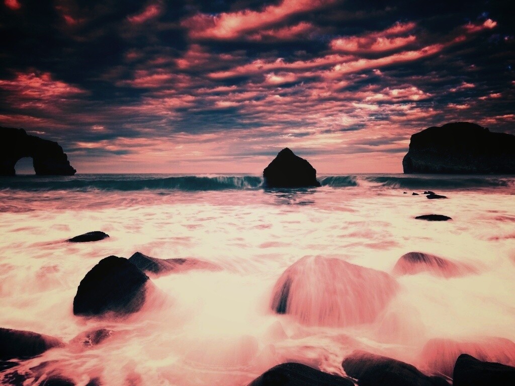 Волнующееся море обои